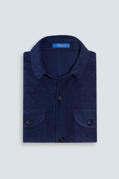 Parka Atoalhada Navy