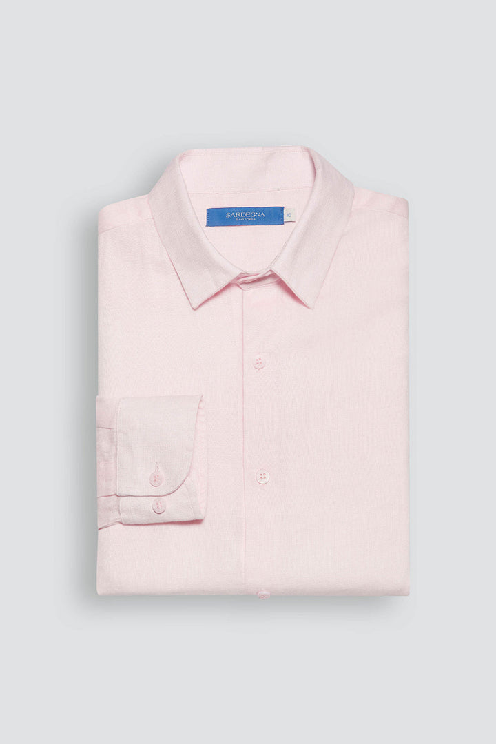 Linen Shirt Linea Candy Pink 