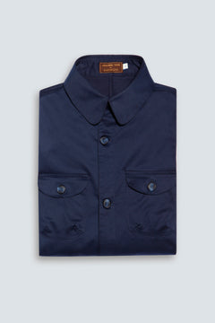 Parka de Algodão Navy