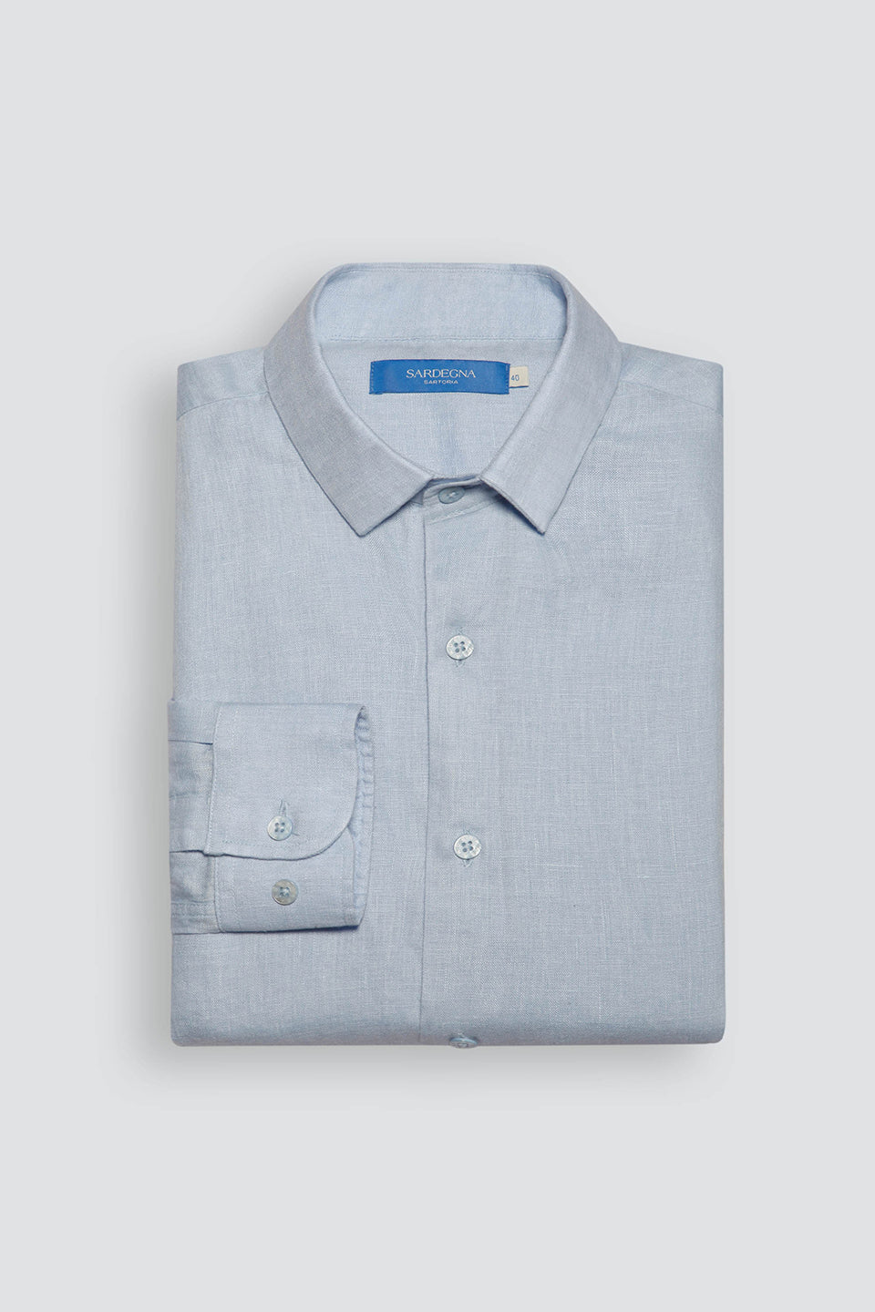 Linen Shirt Linea Candy Blue 