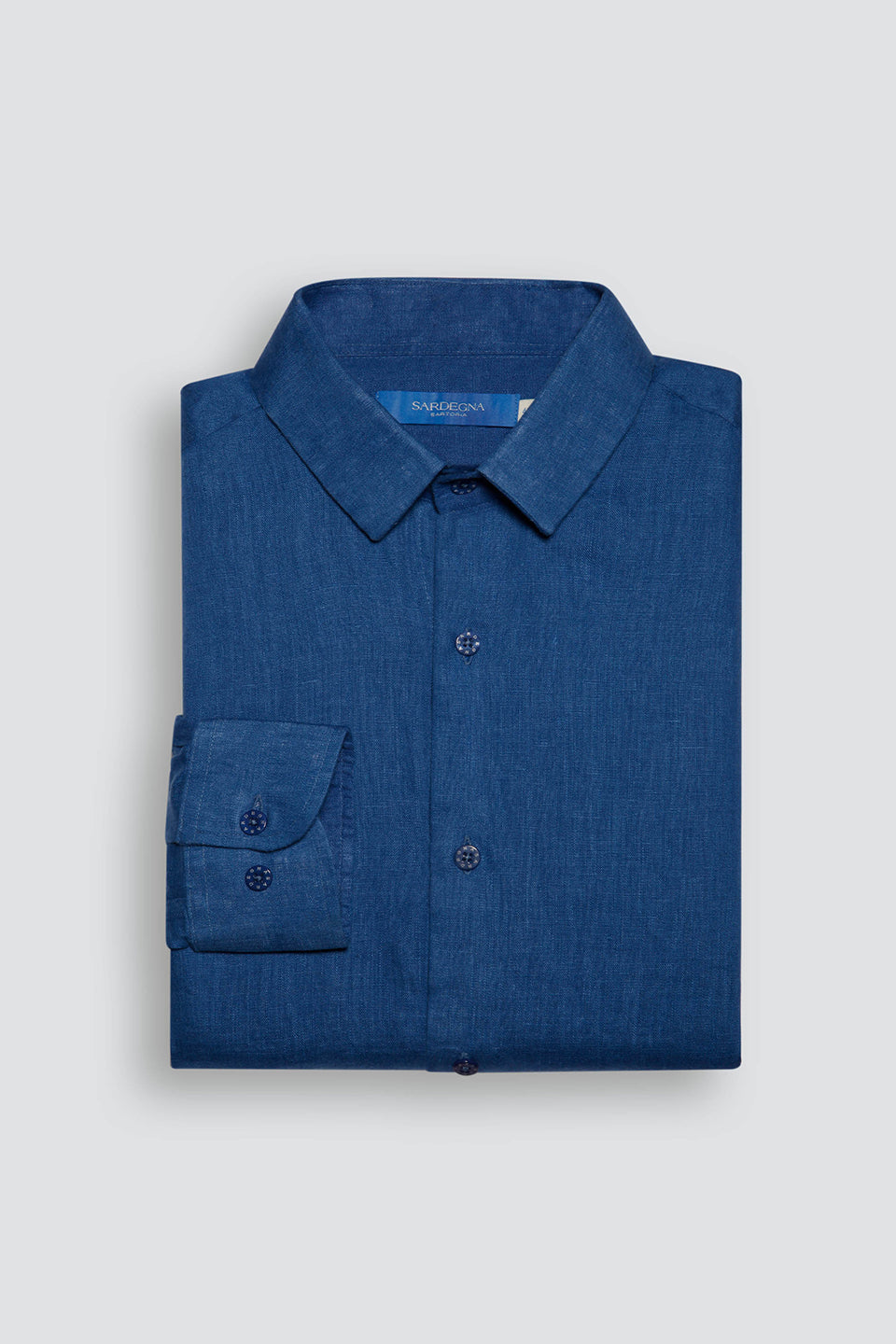 Linen Shirt Linea Royal Blue 