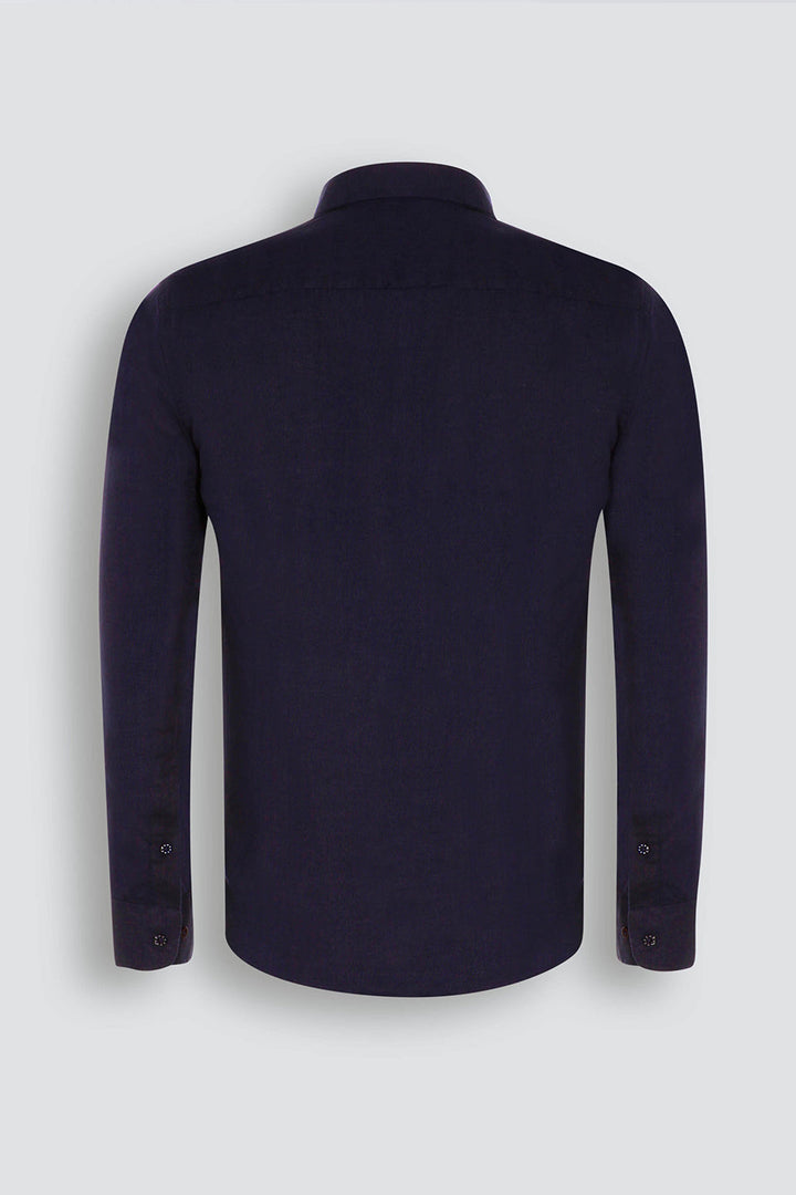 Linen Shirt Linea Navy 