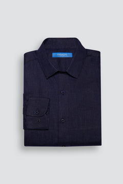 Linen Shirt Linea Navy 