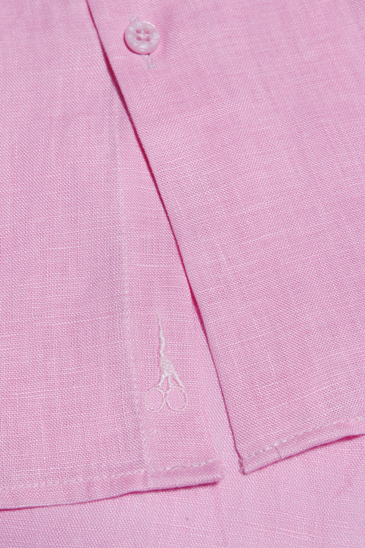 Linen Shirt Linea Apricot 