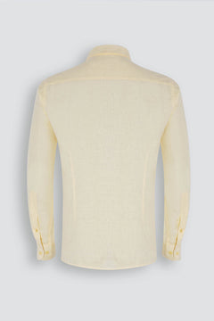 Linen Shirt Linea Candy Yellow 