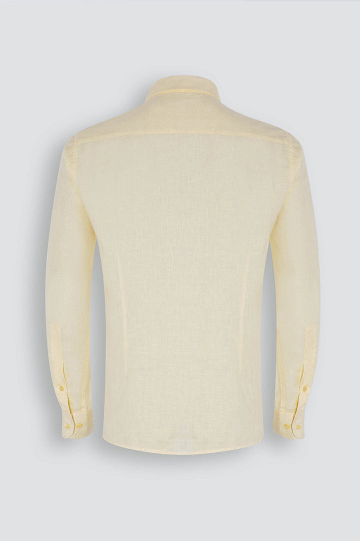 Linen Shirt Linea Candy Yellow 