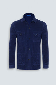 Parka Atoalhada Navy