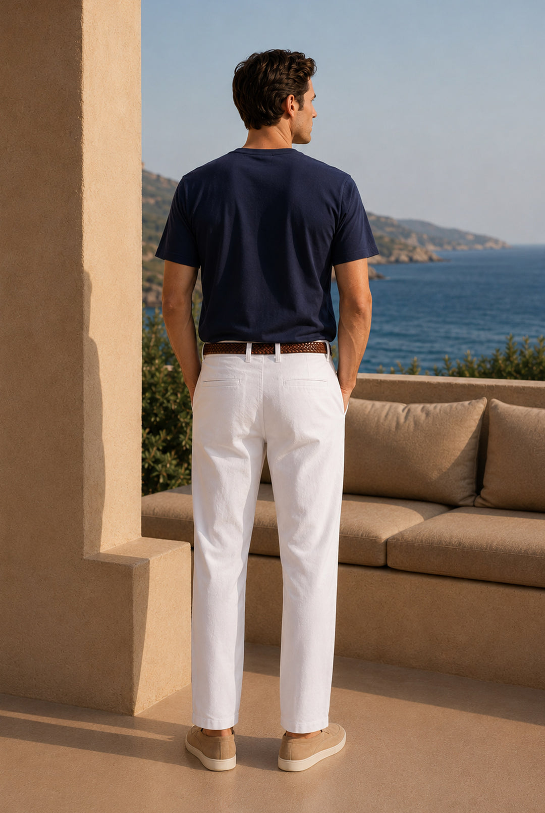 TROUSER COSTA BIANCA WHITE