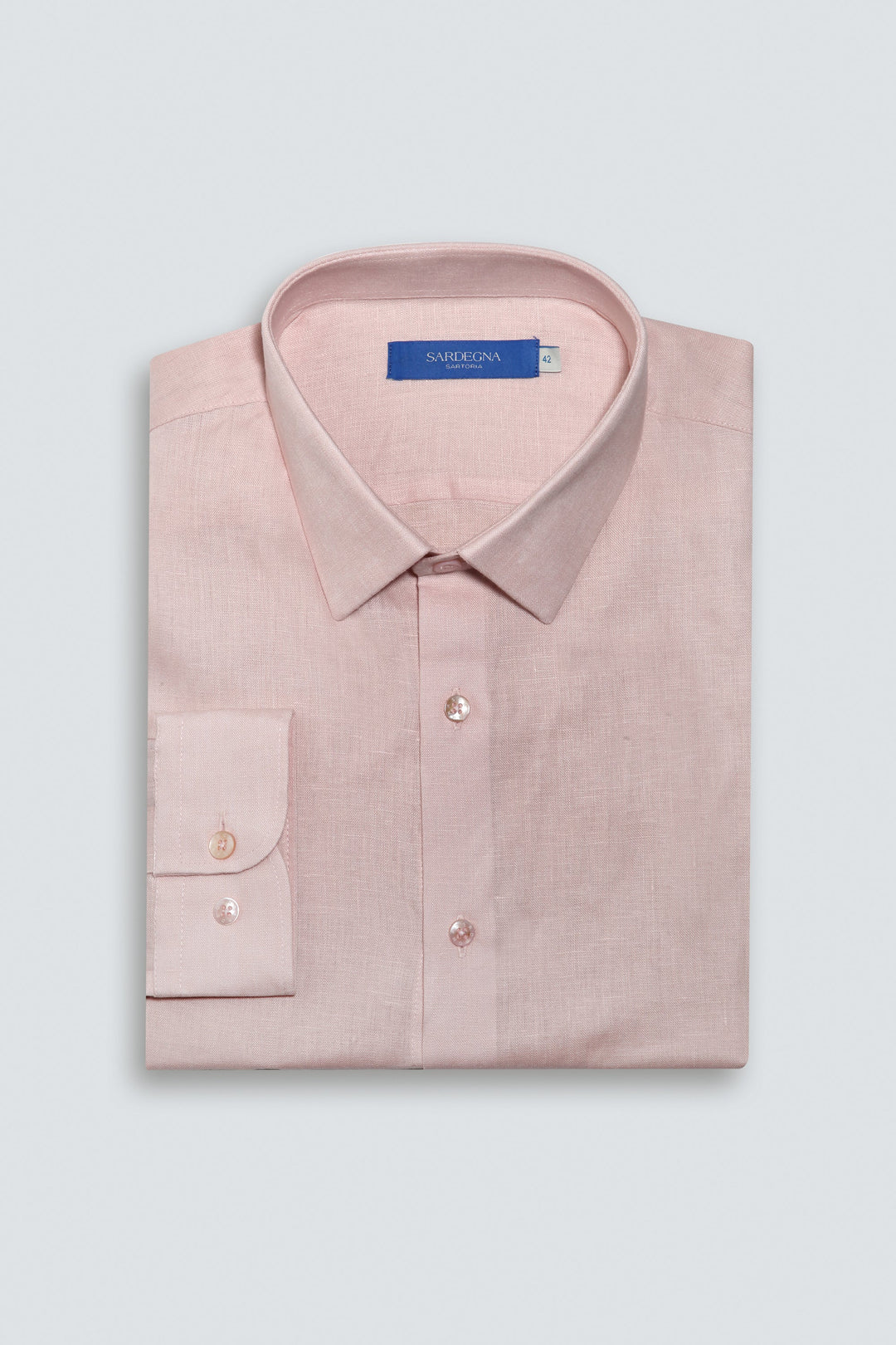 Linen Shirt Linea Old Pink 