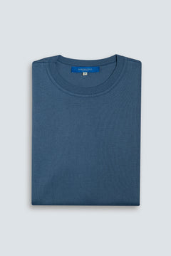 T-Shirt Fit Tricot Mineral Blue 