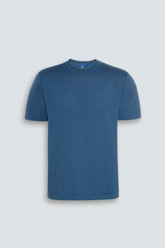 T-Shirt Fit Tricot Mineral Blue 