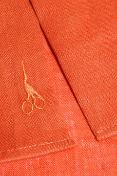 Linen Shirt Linea Orange Oxide 