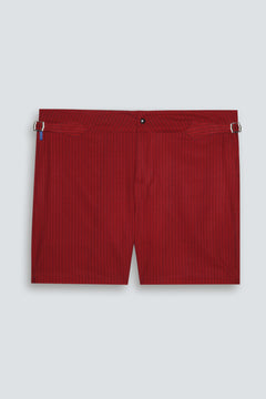 Short de Banho Marine Cravatte Red