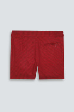 Short de Banho Marine Cravatte Red
