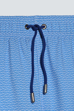 Short de Banho Isola Motore Light Blue