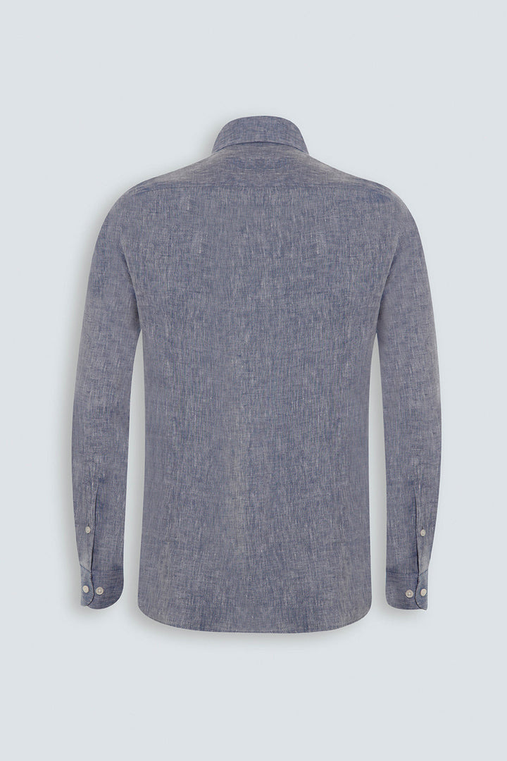 Linen Shirt Linea Blue Jeans 