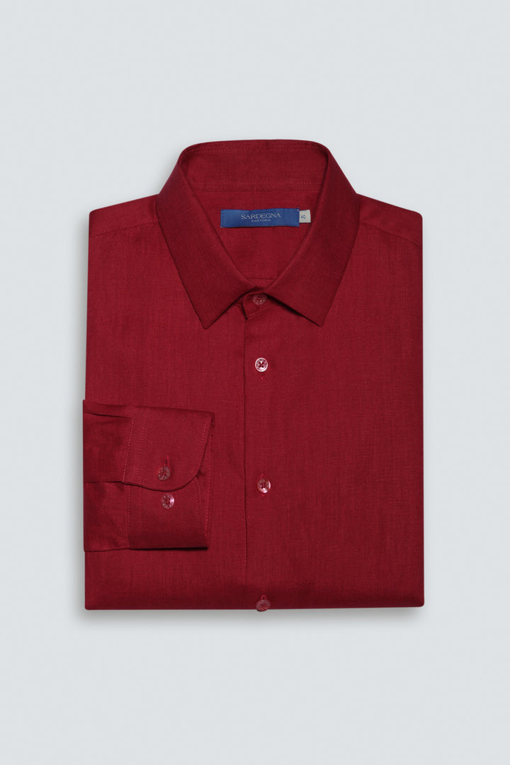 Linen Shirt Linea Cherry 
