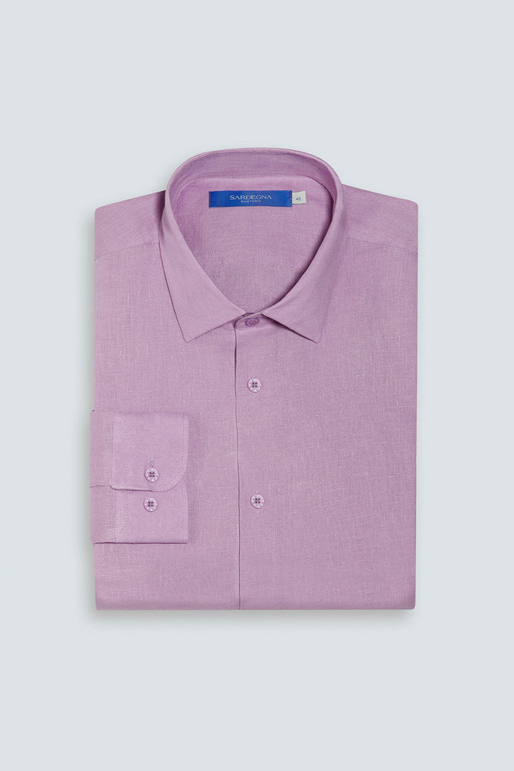 Linen Shirt Linea Lavender 