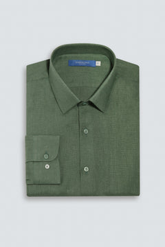 Linen Shirt Linea Basil 