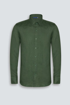 Linen Shirt Linea Basil 