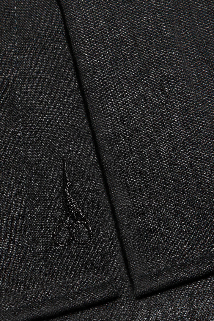Linen Shirt Linea Black 