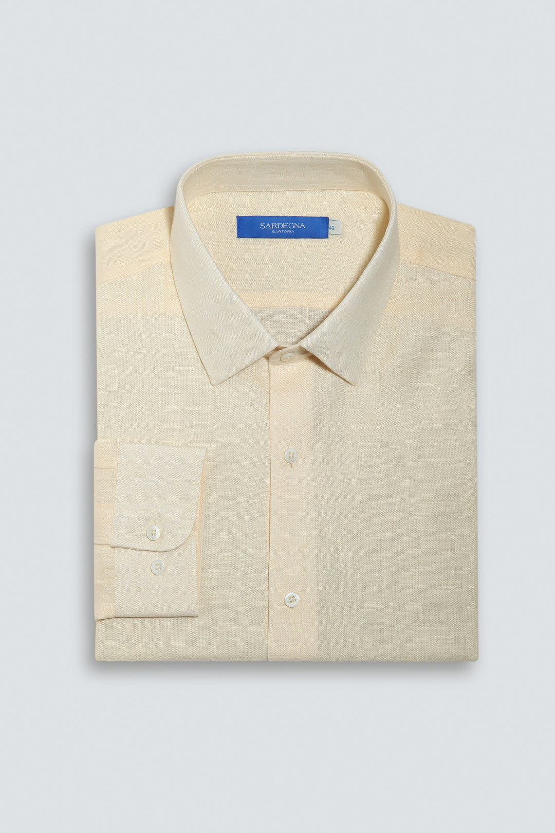 Linen Shirt Linea Butter Yellow 