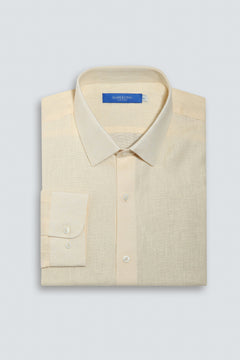 Linen Shirt Linea Butter Yellow 