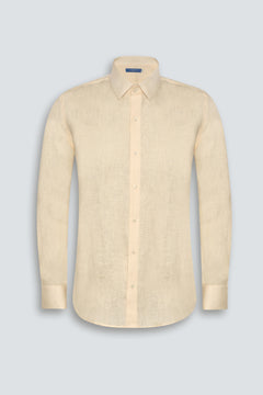 Linen Shirt Linea Butter Yellow 