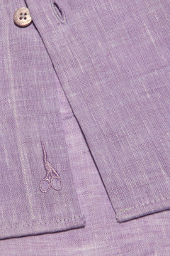 Linen Shirt Linea Lavender Cross 