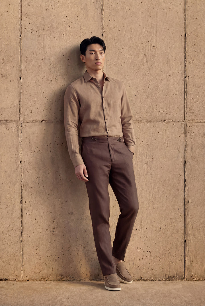 LINEN SHIRT LINEA FENDI