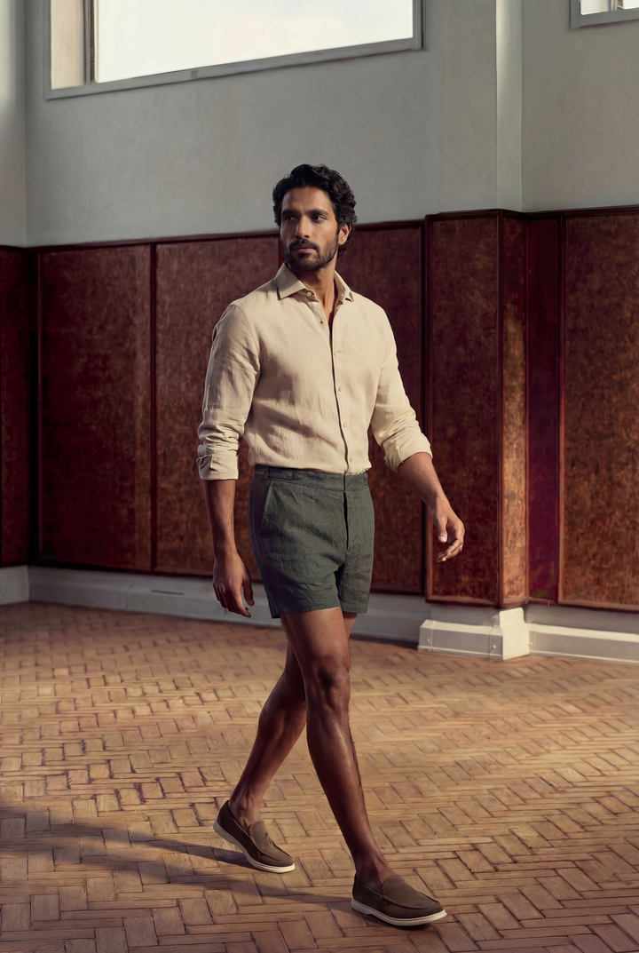 LINEN SHIRT RELAX NATURAL