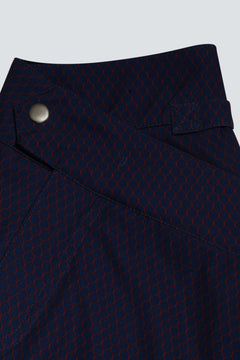 Short de Banho Marine Rete Lazuli Red