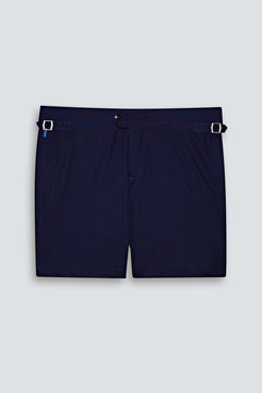 Short de Banho Marine Rete Lazuli Red