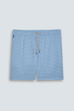 Short de Banho Isola Argyle Blue Stone