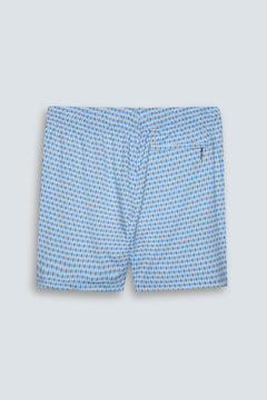 Short de Banho Isola Argyle Blue Stone