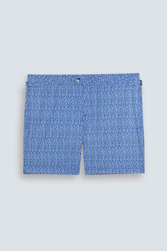 Short de Banho Marine Pluma White Blue