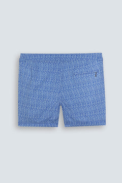 Short de Banho Marine Pluma White Blue
