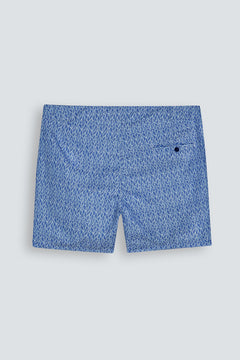 Short de Banho Penisola Pluma White Blue