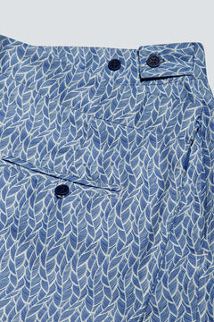Short de Banho Penisola Pluma White Blue