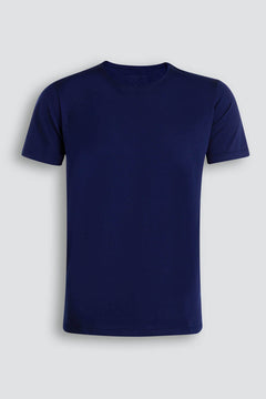 Camiseta Pima Gola Careca Navy