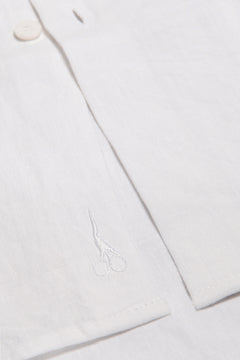 Camisa de Linho Confortto White