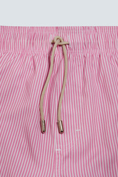 Short de Banho Isola Strisce Pink