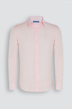 Linen Shirt Linea Candy Pink 