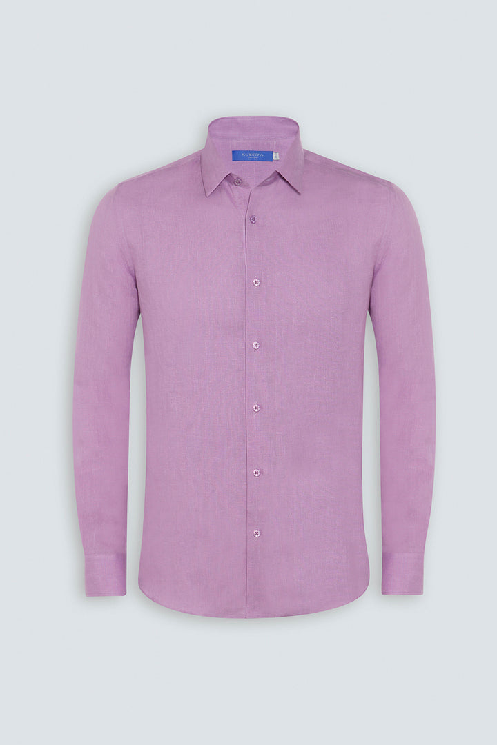Linen Shirt Linea Lavender 