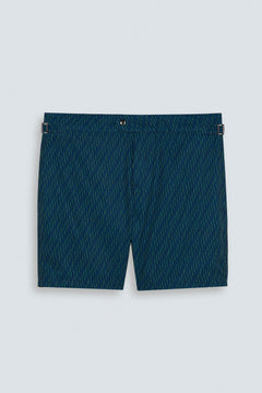 Short de Banho Marine Golf Club Navy Green
