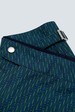 Short de Banho Marine Golf Club Navy Green