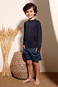 Rash Guard Infantil Navy