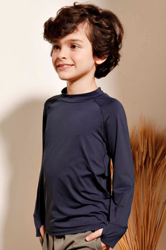 Rash Guard Infantil Navy
