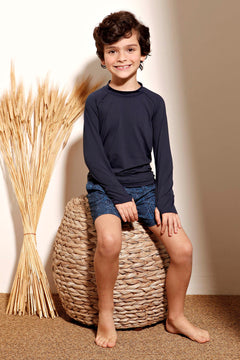 Rash Guard Infantil Navy