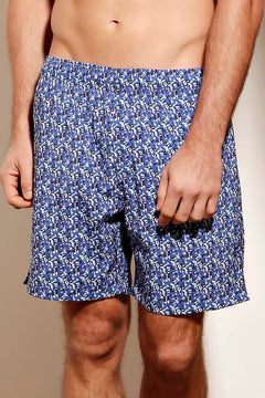 Short de Banho Isola Camuffare Blue
